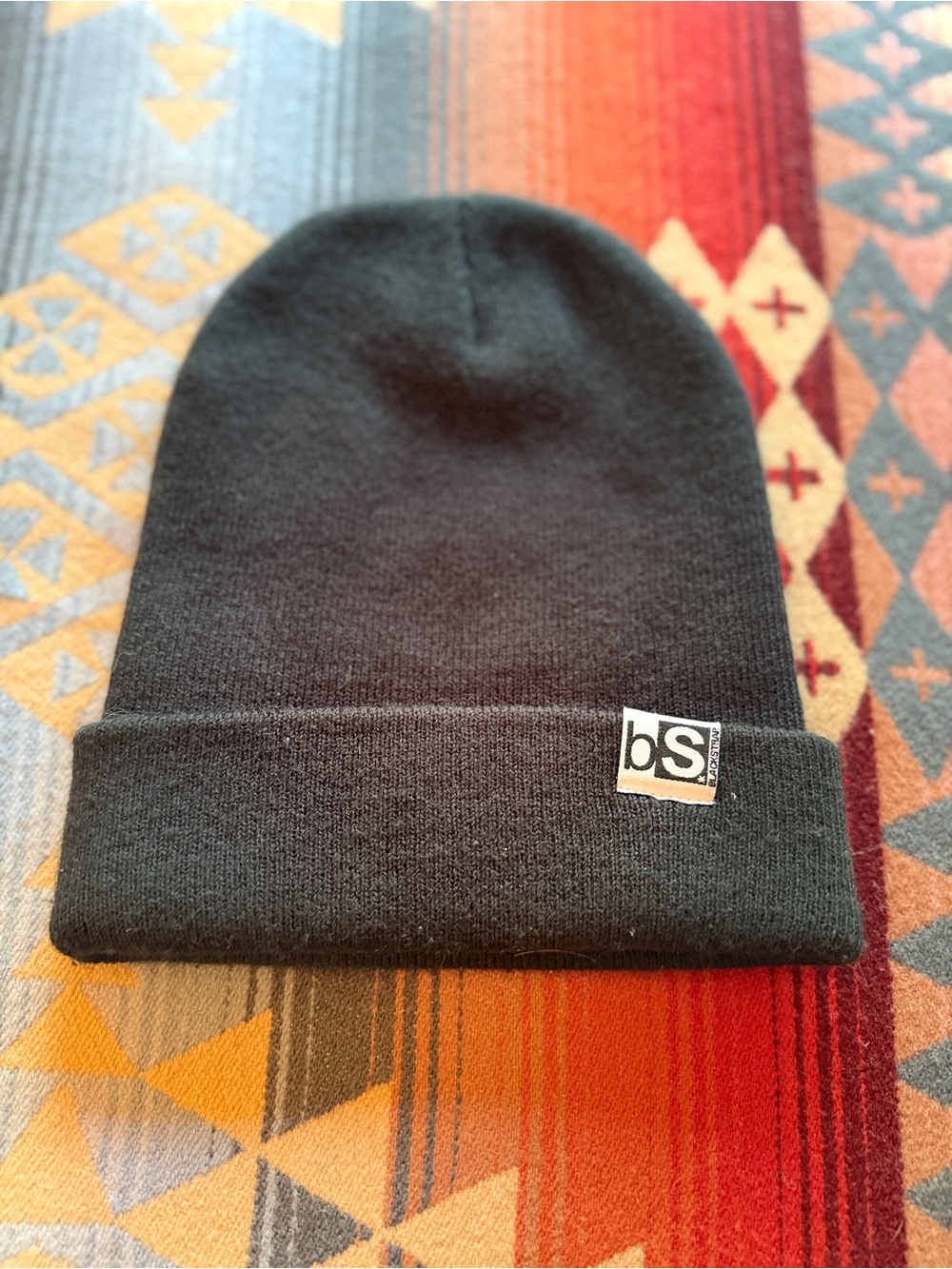 BlackStrap Bend Oregon Black Cuffed Beanie Snowboard Ski Hat